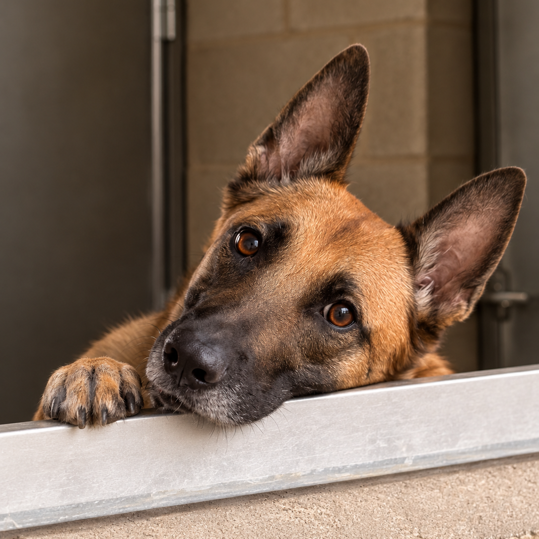 Bimba - Pastor Alemán, Pastor Belga (Malinois)